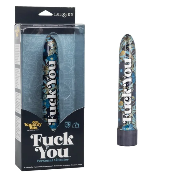 Naughty Bits Fuck You Personal Waterproof Vibrator By CalExotics