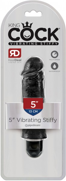 5" Vibrating Stiffy Cock