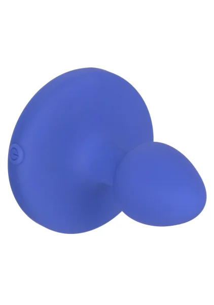 Cheeky Gems Silicone Rechargeable Vibrating Small Anal Probe By CalExotics - Blue