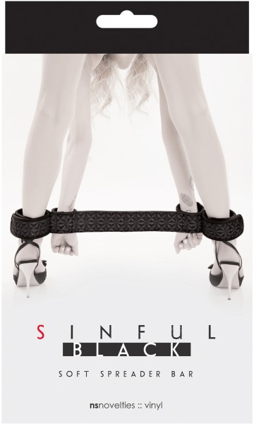 Sinful - Soft Spreader Bar (Black)