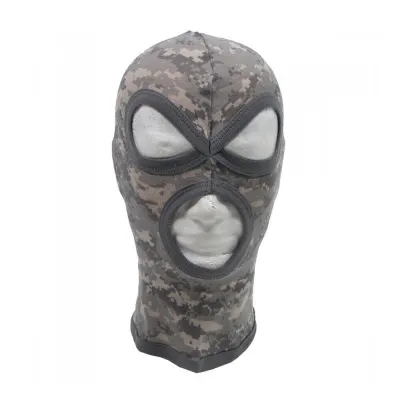 Red Grey Camouflage Cotton Balaclava
