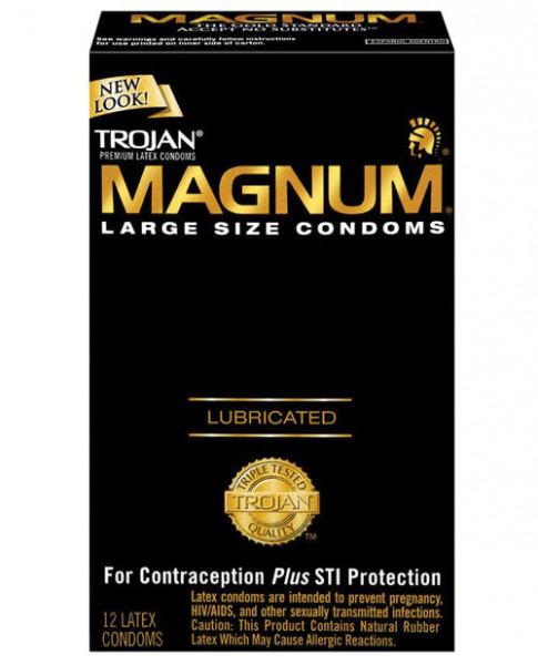 Trojan Magnum - Box of 12 — image 2 of 2