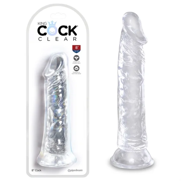 Pipedream Products King Cock Clear 8" Cock — image 5 of 5
