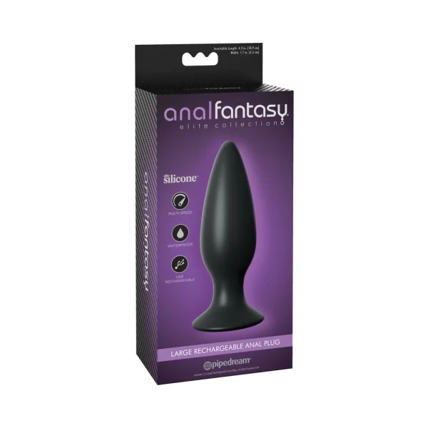 Anal Fantasy Elite Large Rechargeable Anal Plug — image 9 of 12