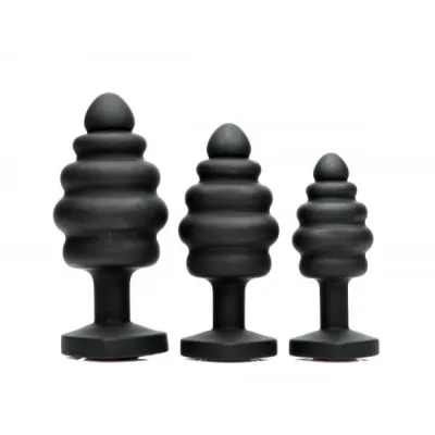 Isabella Sinclaire Heart Gem Silicone Anal Plug Set