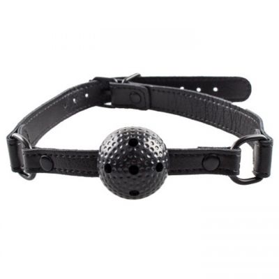 Bondara Black Small Vented Ball Gag