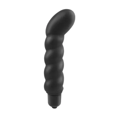 Anal Fantasy Collection Ribbed P Spot Vibe Black