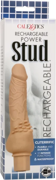 Rechargeable Power Stud Cliterrific - Ivory