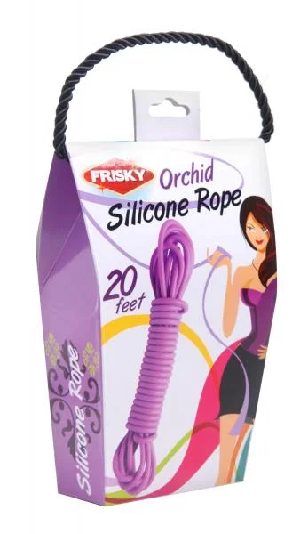 Orchid L Silicone Bondage Rope - 16ft