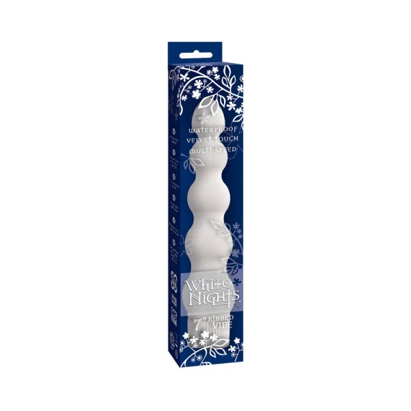 White Nights 7 inches Ribbed Vibrator — image 8 of 12