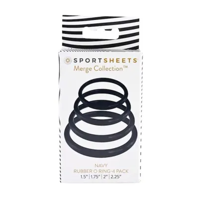 Navy O ring 4pk 4 Pack