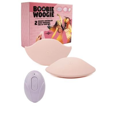 Feelz Boobie Woogie Bra Breast Vibrators with Remote Control