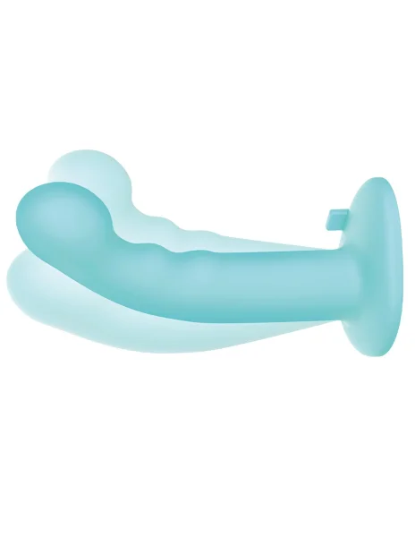 Pegasus 6" Ripple P-Spot & G-Spot Peg Strap-On Set
