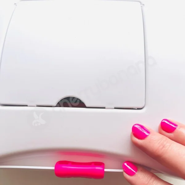 Joyboxx White/Pink Hygienic Sex Toy Storage Box