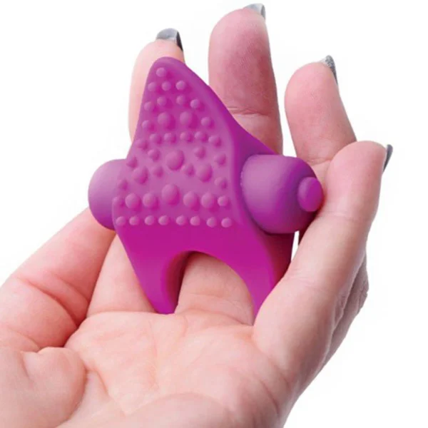 Versa Tingler Cockring/Finger Vibe