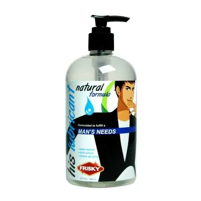 Natural Personal Lubricant 16oz Men