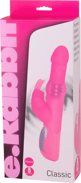 e.rabbit Classic Rabbit Vibrator (Pink) — image 3 of 6