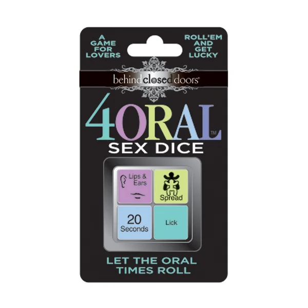 Behind Closed Doors - 4 Oral Sex Dice — image 4 of 4