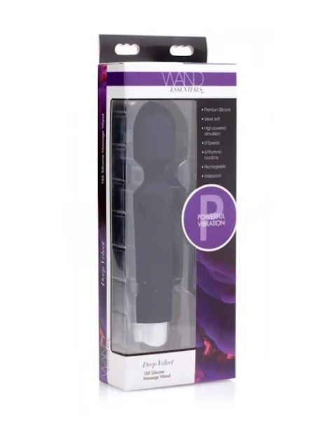 Deep Velvet 18x Massager Wand - Black - 8 Inch — image 2 of 6