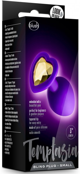Temptasia Bling Plug Small Purple