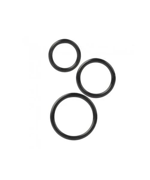 Silicone Support Rings - Black