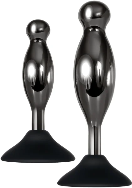 Joy Sticks Metal Butt Plugs x2