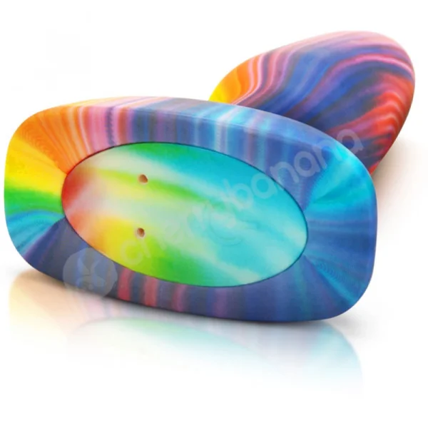 B-Vibe Peace & Love Tie-Dye Remote Rimming Plug