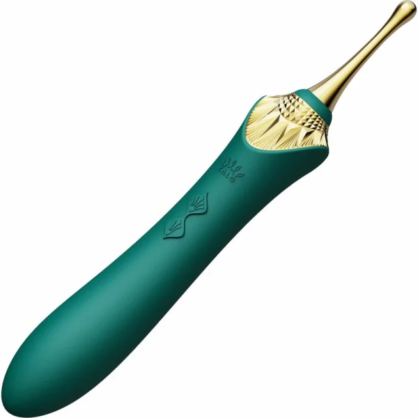 Bess Clit Massager in Turquoise Green by Zalo