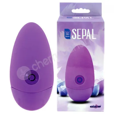 The Sepal Purple Vibrating Stimulator