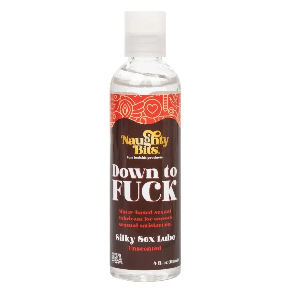 Naughty Bits Down To Fuck Silky Sex Lube - Bulk