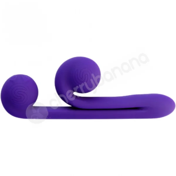 Snail Vibe Purple Duo Dual Vibrating Versatile Pleasure Tool