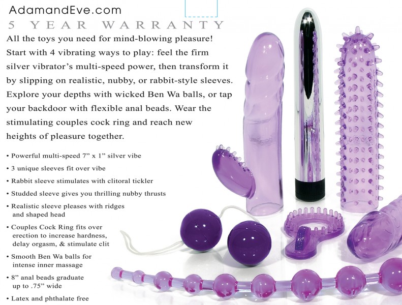 Adam & Eve Complete Lovers Kit