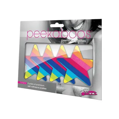 Rainbow Starz Pasties Rainbow