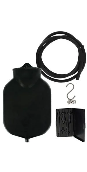 Deluge Deluxe Black Enema Set