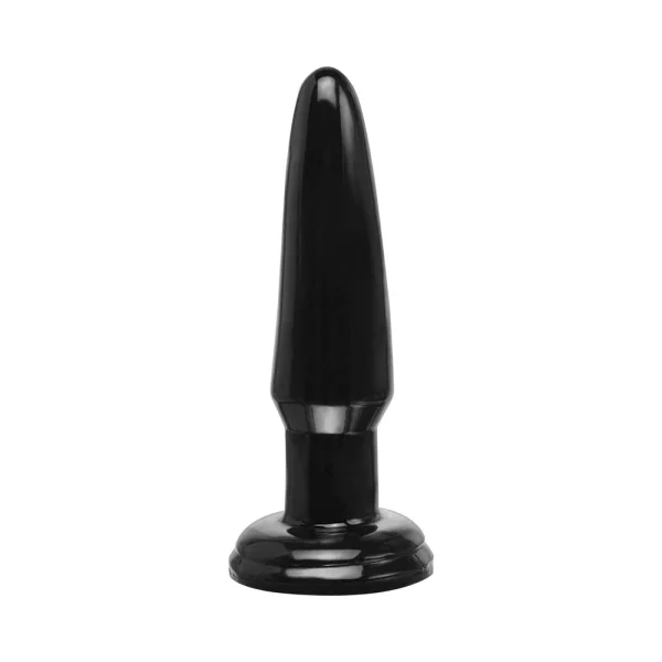 Basix Rubber Beginners Butt Plug Black — image 5 of 8