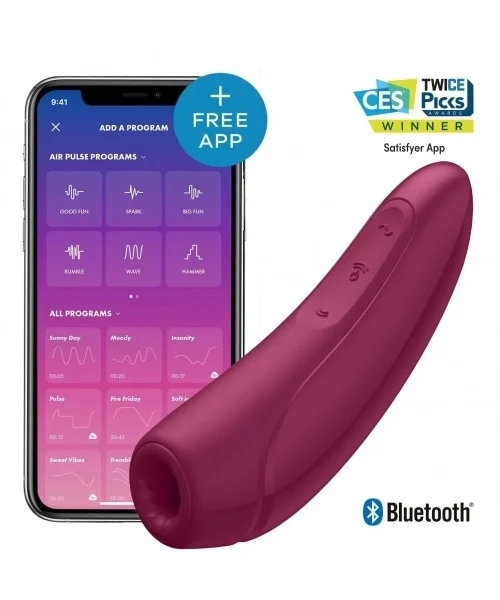 Satisfyer Curvy 1+ Rose Red