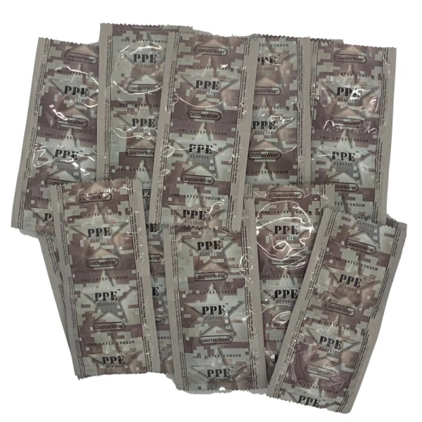 Caution Wear PPE Condoms | 12-Pack — image 4 of 4