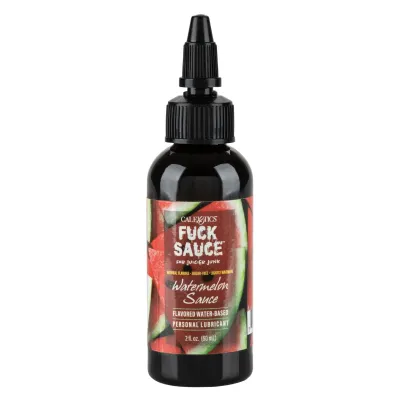 Fuck Sauce Flavored Water Based Personal Lubricant Watermelon 2 Fl Oz