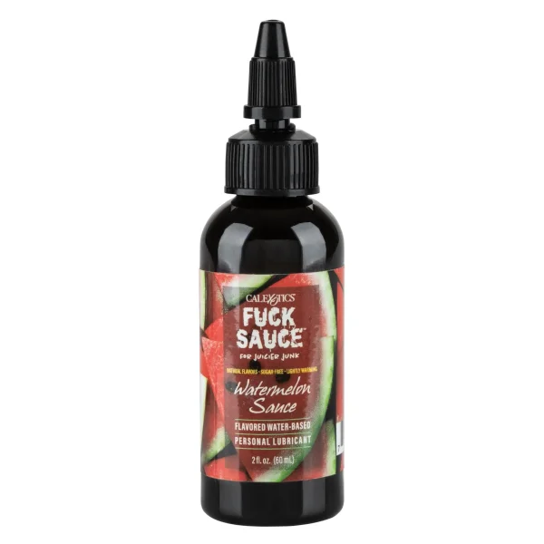Fuck Sauce Flavored Water-Based Personal Lubricant - Watermelon - 2 Fl. Oz.