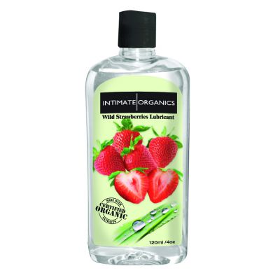 Intimate Organics Flavoured Lubricant Wild Strawberries