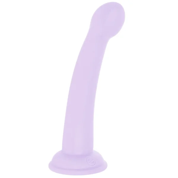 Dillio Platinum Secret Explorer Silicone 6" Suction Cup Dildo - Lavender