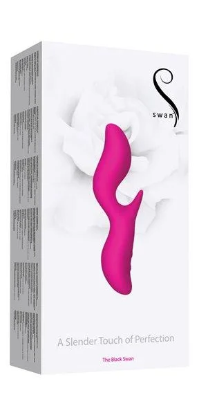 Swan 7 Black Swan Pink Rabbit Vibrator — image 6 of 6