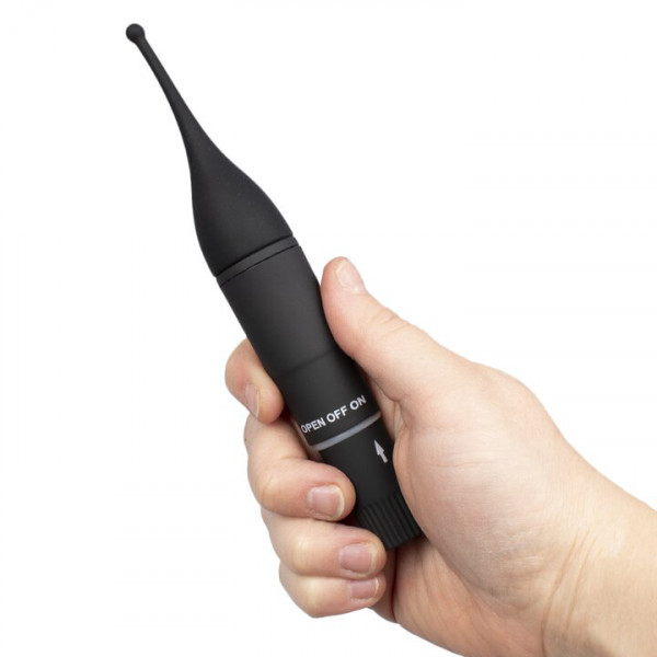 Bondara Straight To The Point Black Mini Wand Vibrator — image 4 of 4
