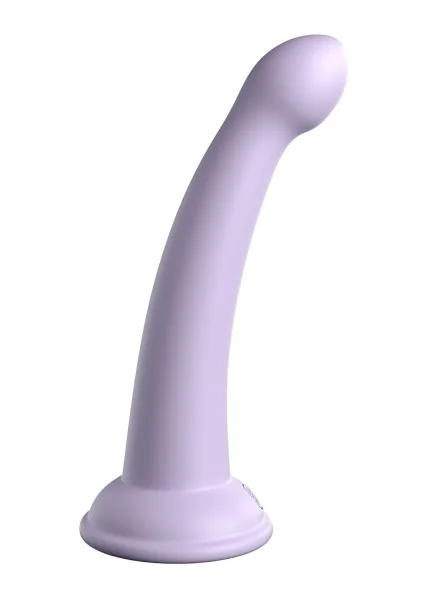 Dillio Platinum Secret Explorer Silicone 6" Suction Cup Dildo - Lavender