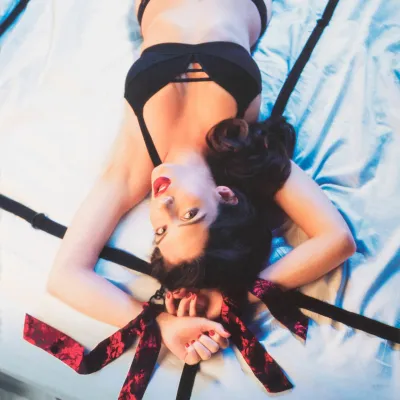 Scandal 8 Points Of Love Bed Restraint by CalExotics