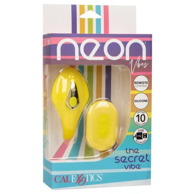 Neon Vibes the Secret Vibe Yellow
