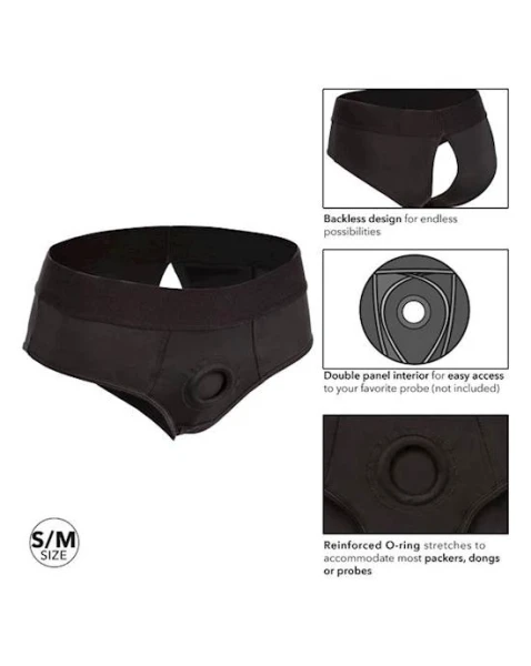 Her Royal Harness Backless Brief - S-m