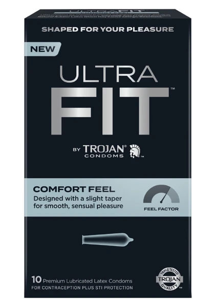 Trojan Ultra Fit Comfort Feel Condoms
