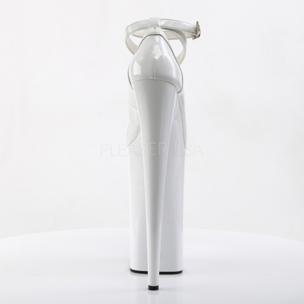 BEYOND-087 - 10" Heel, 6 1/4" PF Criss-Cross Ankle Strap Pump — image 4 of 12