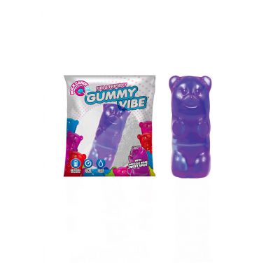 Gummy Vibe Purple Power Bullet Mini Vibrator